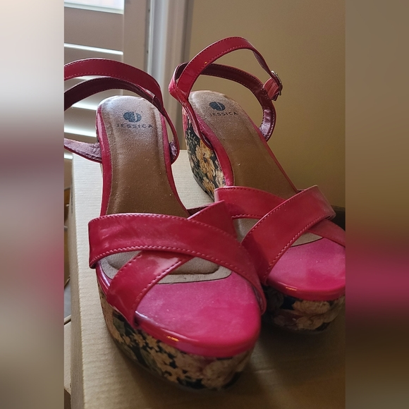 Pink Jessica Summer Sandals - Picture 1 of 5